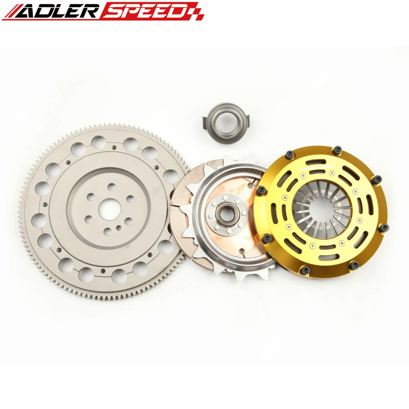 

ADLERSPEED Racing Single Disc Clutch Kit For 93-03 Mazda MX-6 626 Mazdaspeed Protege Protege5 2.0L Medium WT