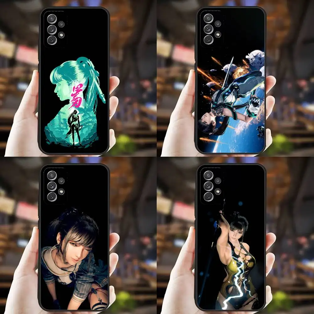 

Eve Game Stellar Blade Phone Case For Samsung S25,S24,S21,S22,S23,S30,Ultra,S20,Plus,Fe,Lite,Note,10,9,5G Black Cover