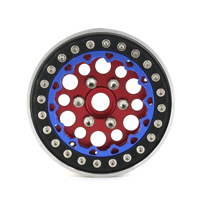 Metal Round Hole Lace Wheel Hub Universal 1: 10 RC Car Upgrades Spare Parts Accessories For SCX10 Trx4 RC Climbers