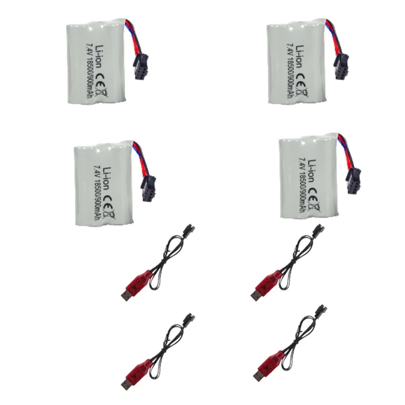 Q156 Carro de controle remoto elétrico, Peças sobressalentes para caminhões RC, Acessórios 4WD, Anfíbio, 7.4V, 900mAh Bateria, Carregador USB, 1:16