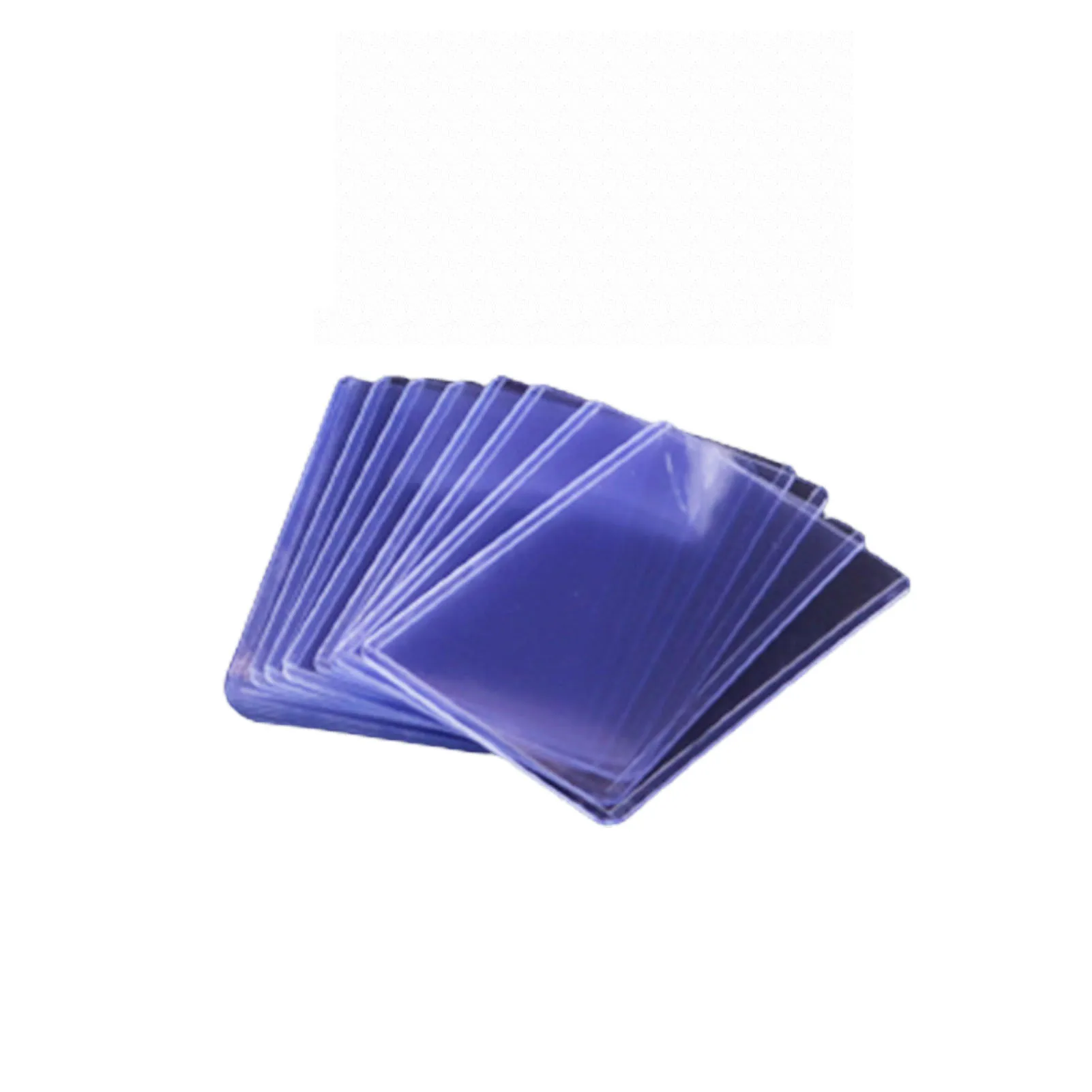 5pcs Clear Trading Card Hard Case Premium Hard Card Sleeve Protector Fit for Standard Sports Cards