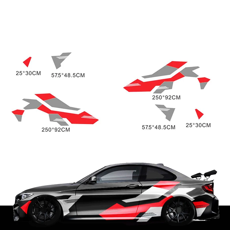 

Universal Modified Racing Sport Styling Car Sticker New Style