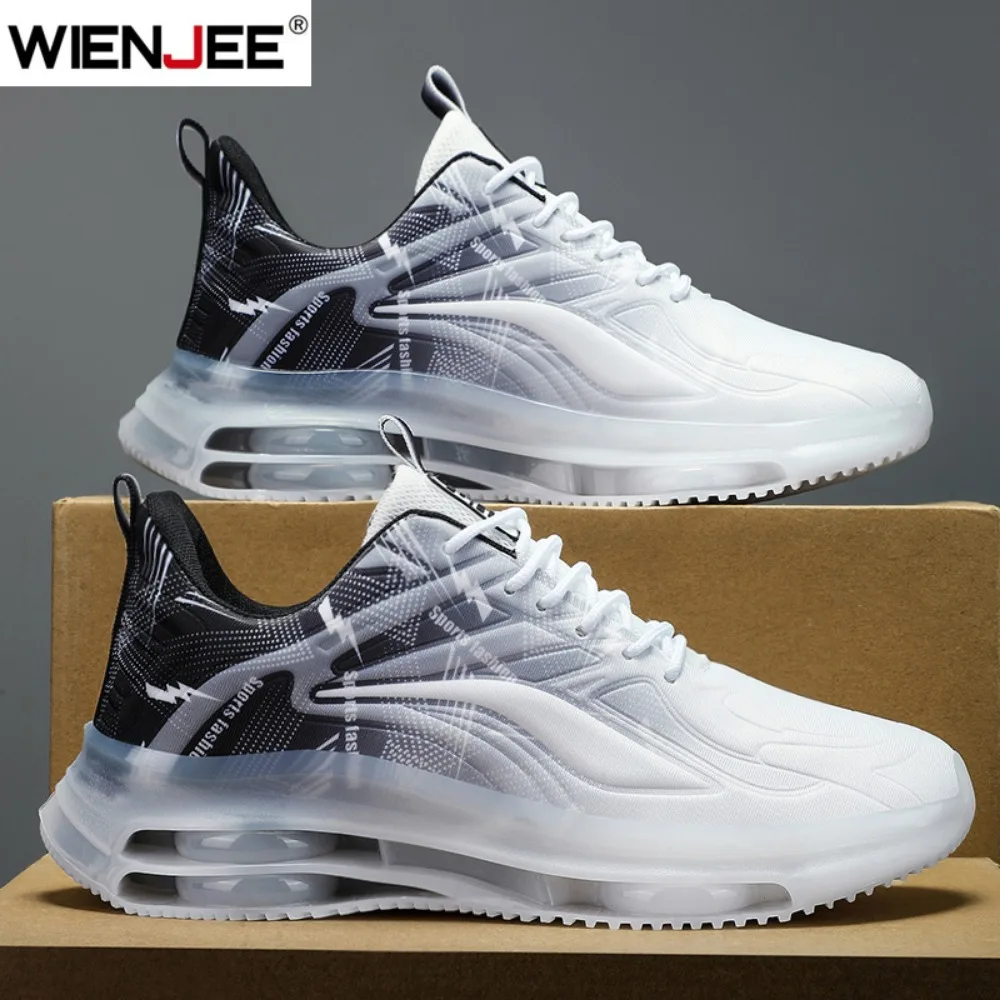 أحذية رياضية عالية الجودة للرجال الاتجاه الأسود منصة حذاء كرة السلة الرجال عادية الأبيض رياضة المشي أحذية رياضية الرجال المدرب حجم كبير 47 #5