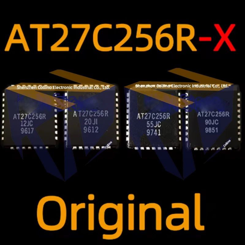 1pcs AT27C256R-12JC AT27C256R-20JC AT27C256R-20JI AT27C256R-55JC AT27C256R-90JC PLCC32 256K 32Kx8 OTP EPROM AT27C256R original