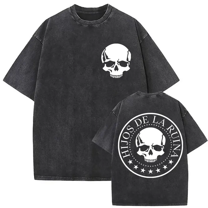 

Рэпер Nato Y Waor Merch, футболка большого размера, мужская винтажная футболка в стиле хип-хоп с короткими рукавами, Homme Y2K, одежда