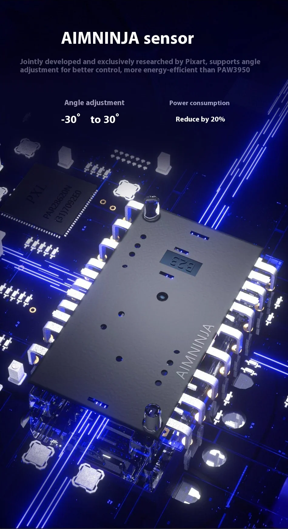 NINJUTSO TEN AIR Mouse Mouse wireless dual mode 8000Hz Frequenza di polling Mouse ergonomici leggeri Regali per giocatori per CS2 Valorant