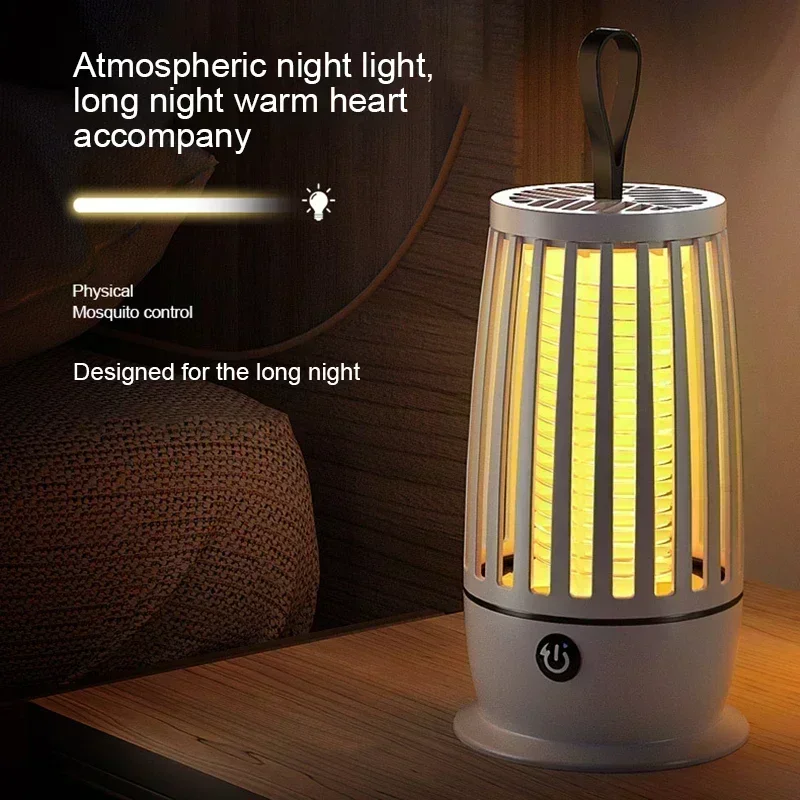 Newest Mosquito Killer Lamp Mute Insect Repellent Radiationless Electric Insect Trap Usb Charging Mosquito Killer Outdoor Trap