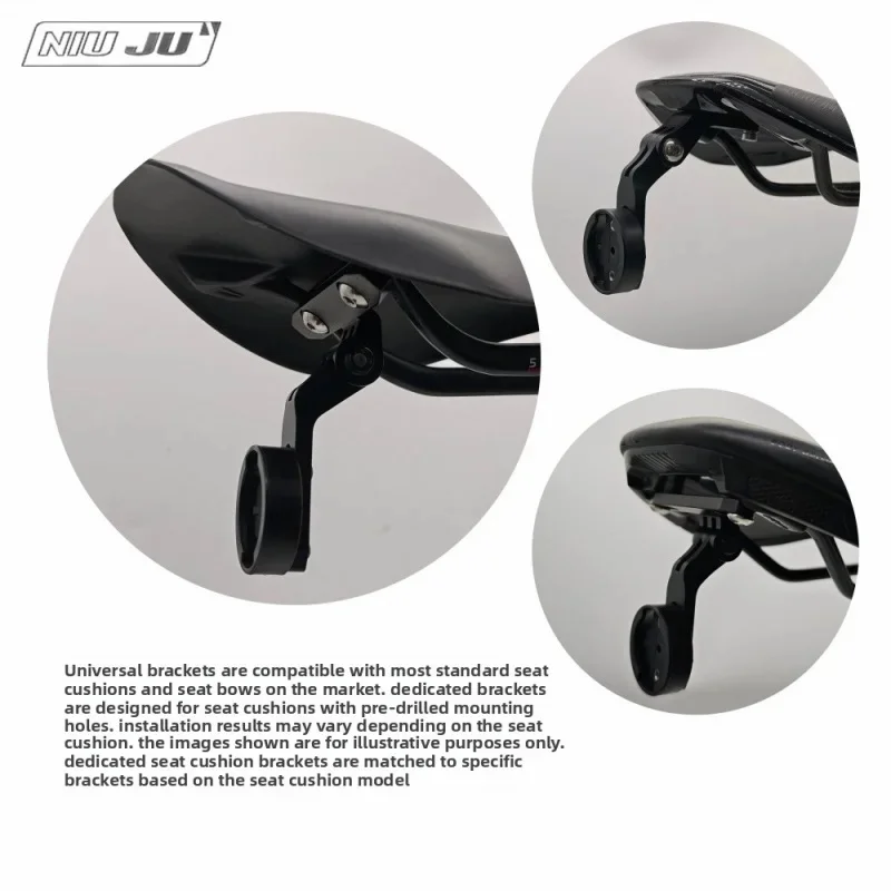 Bryton R300L Radar Tail Light Saddle Mount, Compatible Road Bike Rear Light Holder Bracket Bicycle Accessories