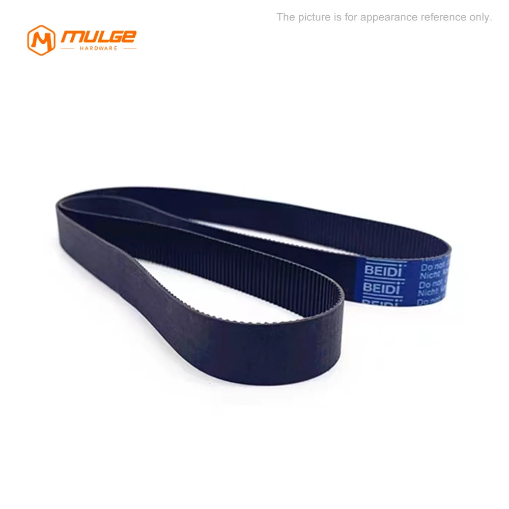 MXL Timing Belt Width 4.8/6/10/12.7mm Trapezoidal Tooth Closed Loop Rubber Synchronous Belt B40 To B77