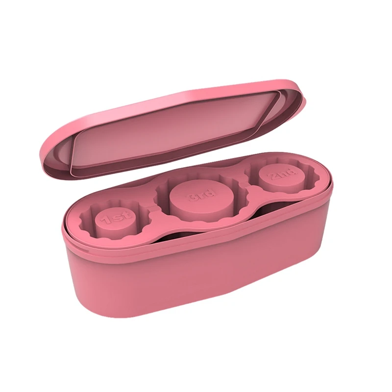 Ice Mold For Stanley Cups,Silicone Ice Maker With Lid For Making 3 Hollow Cylinder Ice Molds,Reusable image 5
