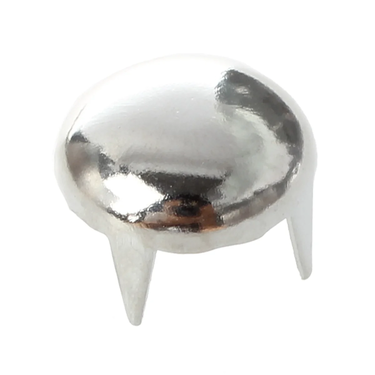 AC88-1000X 銅 8 ミリメートルシルバーラウンドコーンリベットリベットパンク装飾リベットリベットシルバー