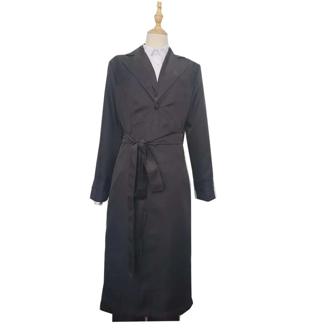 

2022 Anime Bungo Stray Dogs Dazai Osamu Cosplay Costume Black Trench Outfit Jacket Anime Men Adult Halloween Christmas Suits Coa