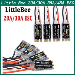 4 pezzi LITTLEBEE BLHeli-s FVT Little bee SPRING 20A / 30A Brushless ESC 2-6S supporta DSHOT Oneshot42 OneShot125 Multicopter