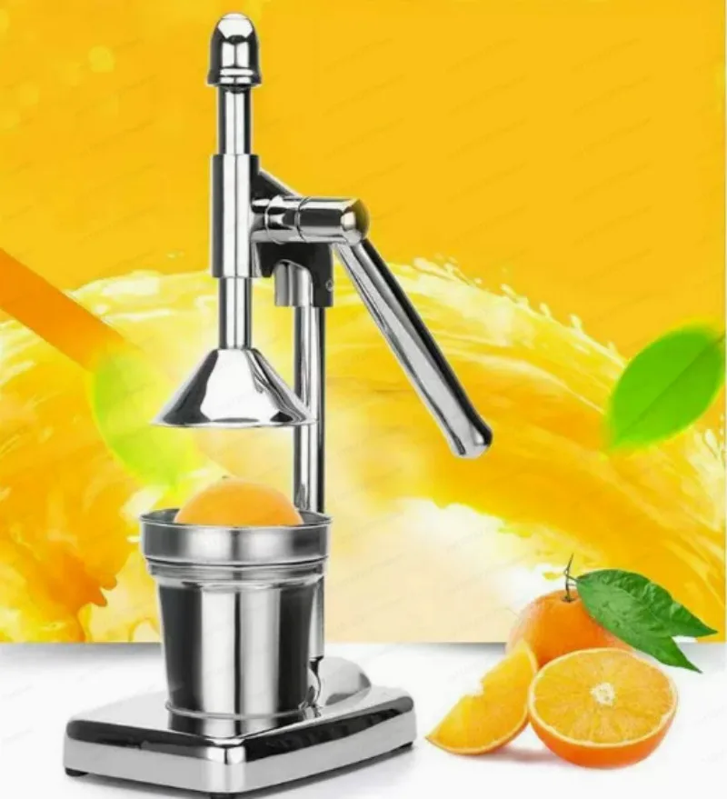 

Профессиональная соковыжималка для цитрусовых, ручной пресс для цитрусовых и соковыжималка для апельсинов, настольная соковыжималка из нержавеющей стали для свежего апельсинового сока