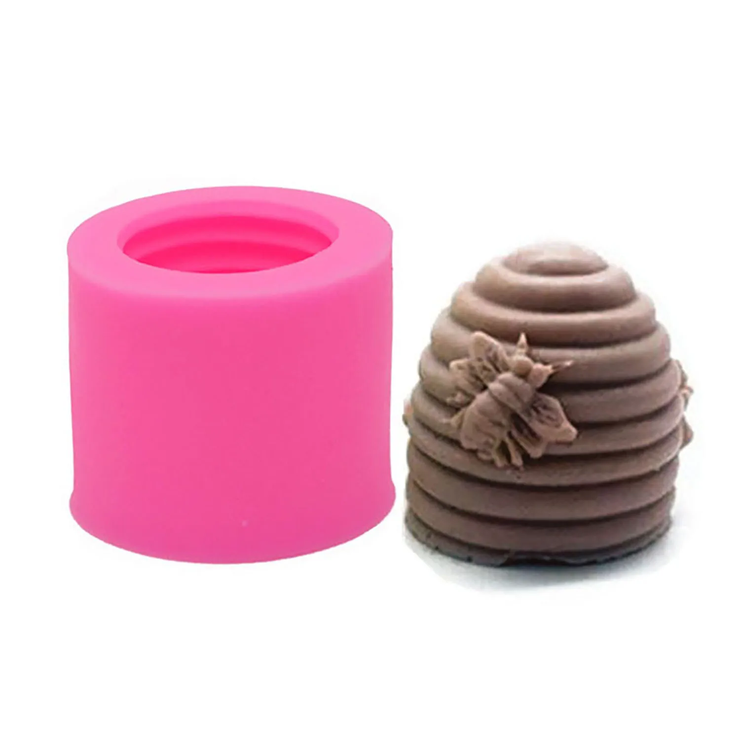 

Silicone Fondant Chocolate Honeycomb Molds Sugarcraft Clay DIY Baking Tool for Cake, Soap Scented Candle Molds