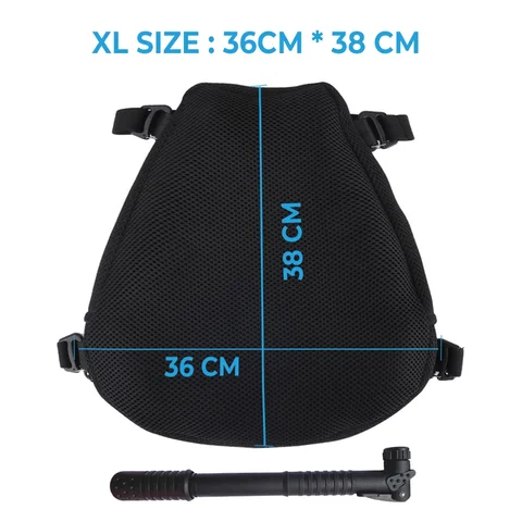 Подушка для сиденья мотоцикла KEMITOUR Air Pad для F850GS, F800GS, NC750X, V-Strom 650, Vulcan 650S, CBR650, CB650R, MT07, MT09, Tenere