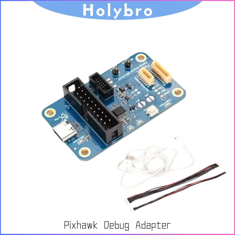

Новый адаптер отладки Holybro 2025: обновления бесшовной прошивки для контроллеров полета Pixhawk 5X, 4 Mini, Durandal и Pix32 V5