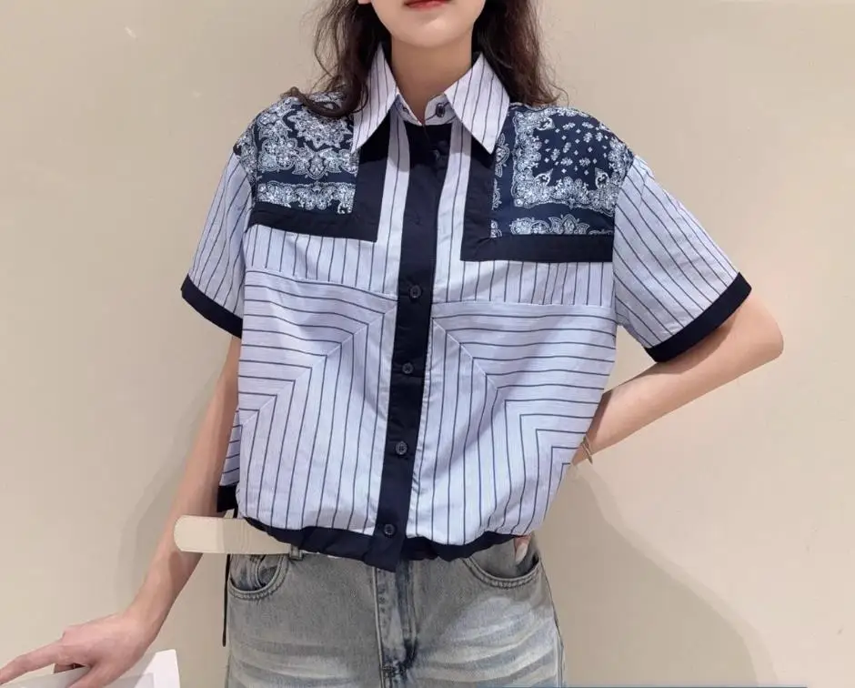 

lace up blouses women short sleeve shirts