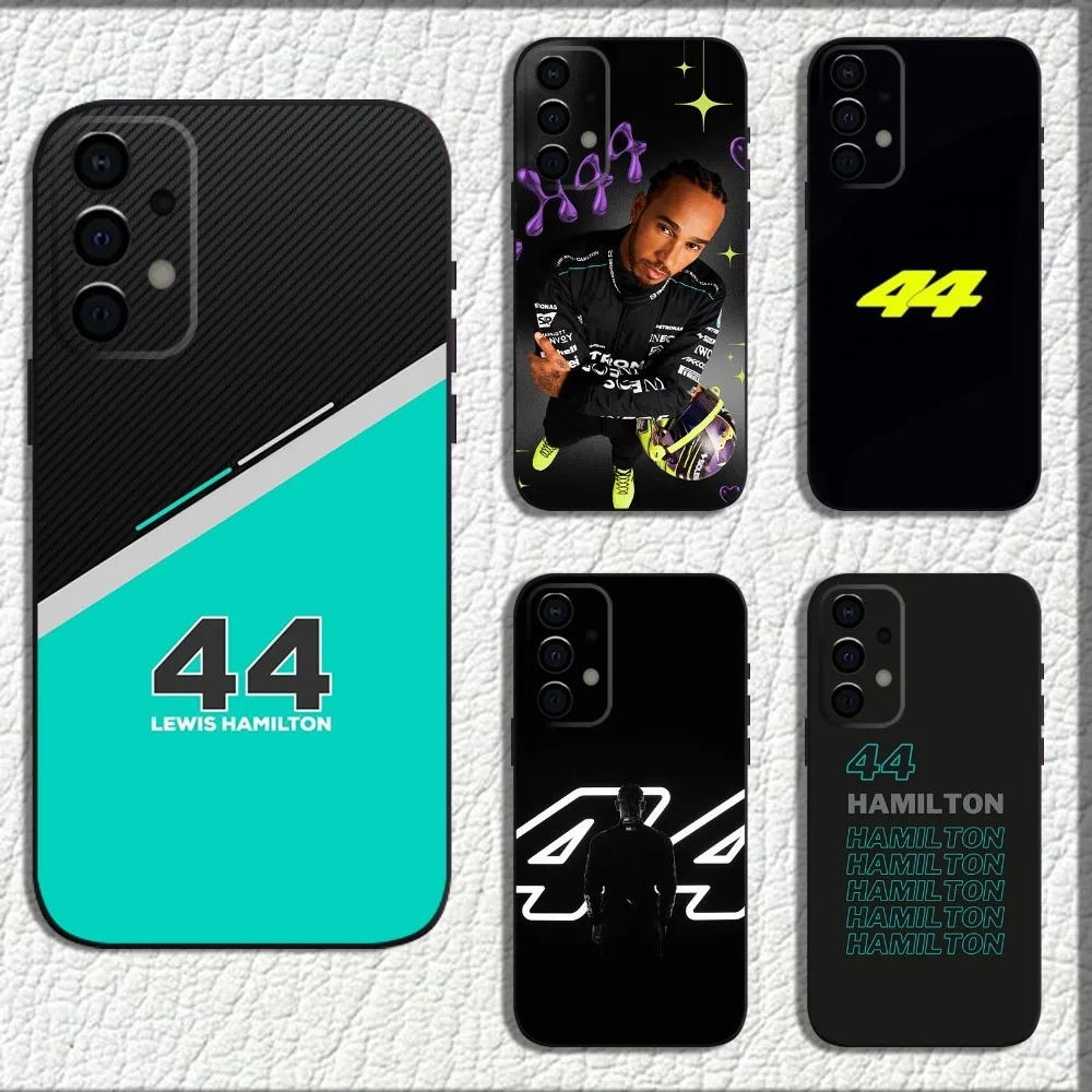 Racing Driver 44 L-Lewis H-Hamilton Phone Case For Samsung Galaxy A13,A21s,A22,A31,A32,A52,A53,A71,A80,A91 Soft Black Shell