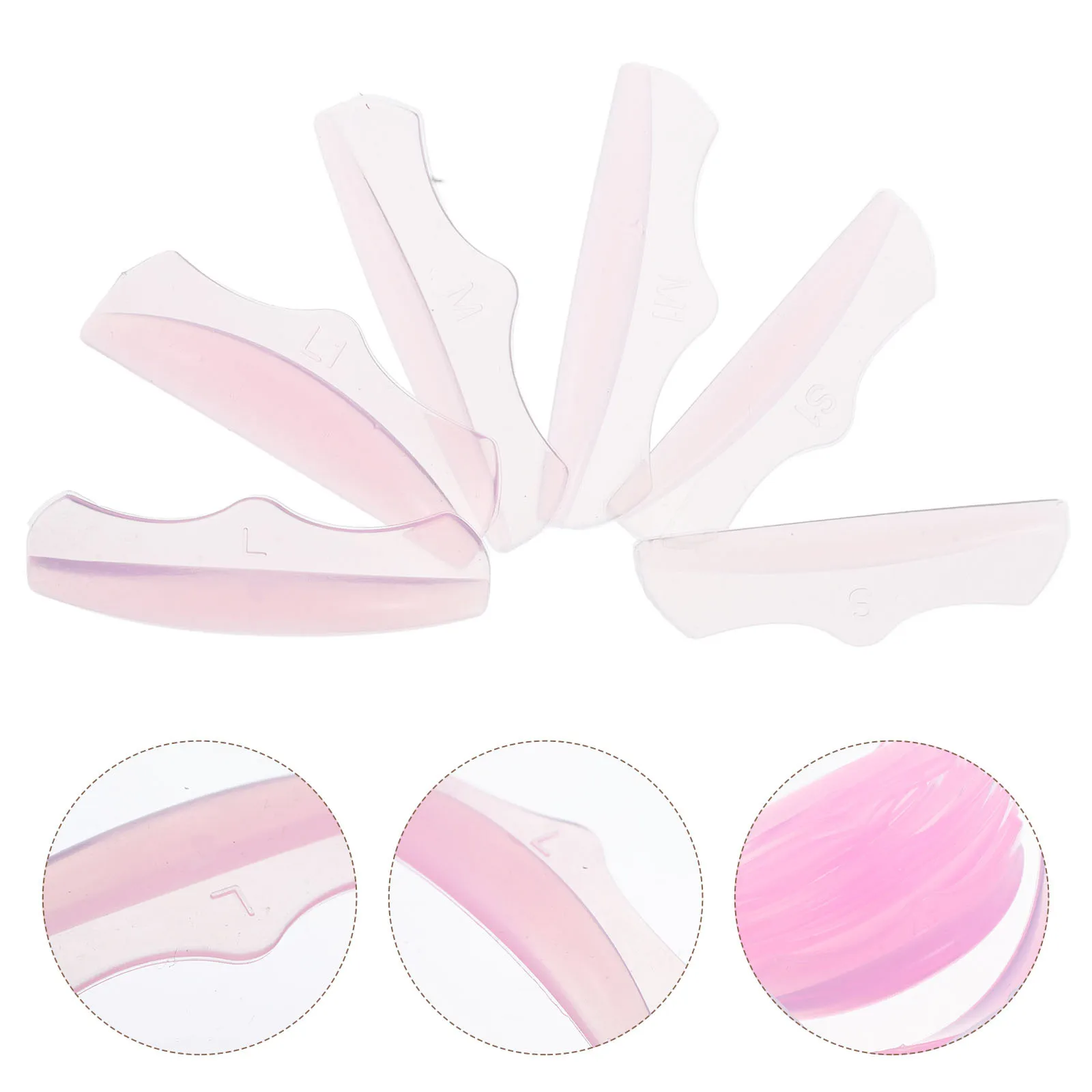 

Lifting Silicone Eyelash Curler Shields For Lash Perm Natural Curl Reusable Lash Lift Eyelash Curl