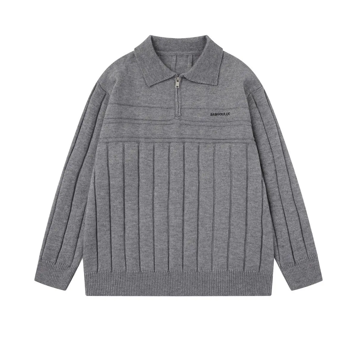 

Осень 2023, новинка Guochao, базовая ниша в стиле ретро, универсальный дизайн, повседневные свободные мужские и женские свитера