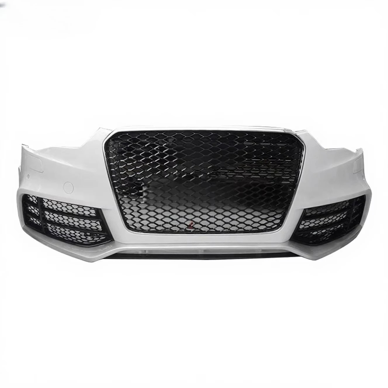PopularCar A5 S5 B8.5 Front Bumper with Grill for Audi A5 S5 B8.5 Bodykit Facelift RS5 Style Bumper Front Lip 2012 2013 2014 201