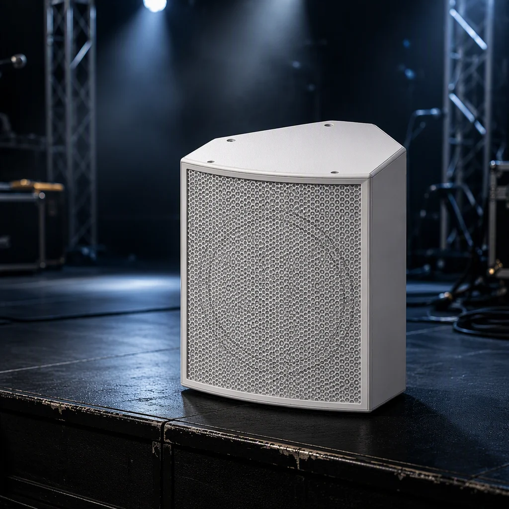 12-Inch Professional Active Coaxial Stage Monitor Speaker High-Power 2-Way Active Floor Wedge For Live Performance Use OEM/ODM