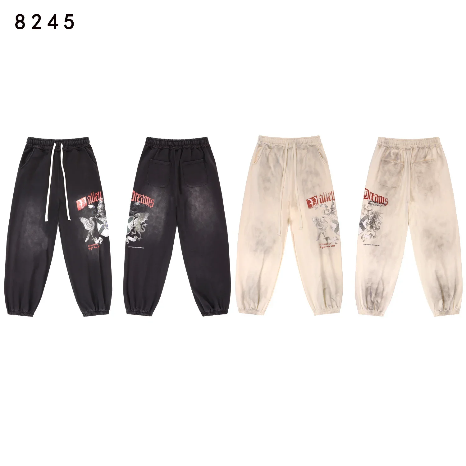 

High Quality VALE Forever Sweatpants Men Women Fashion Hotfix Rhinestone Style American Style Vintage VALLEY Jogger Pants