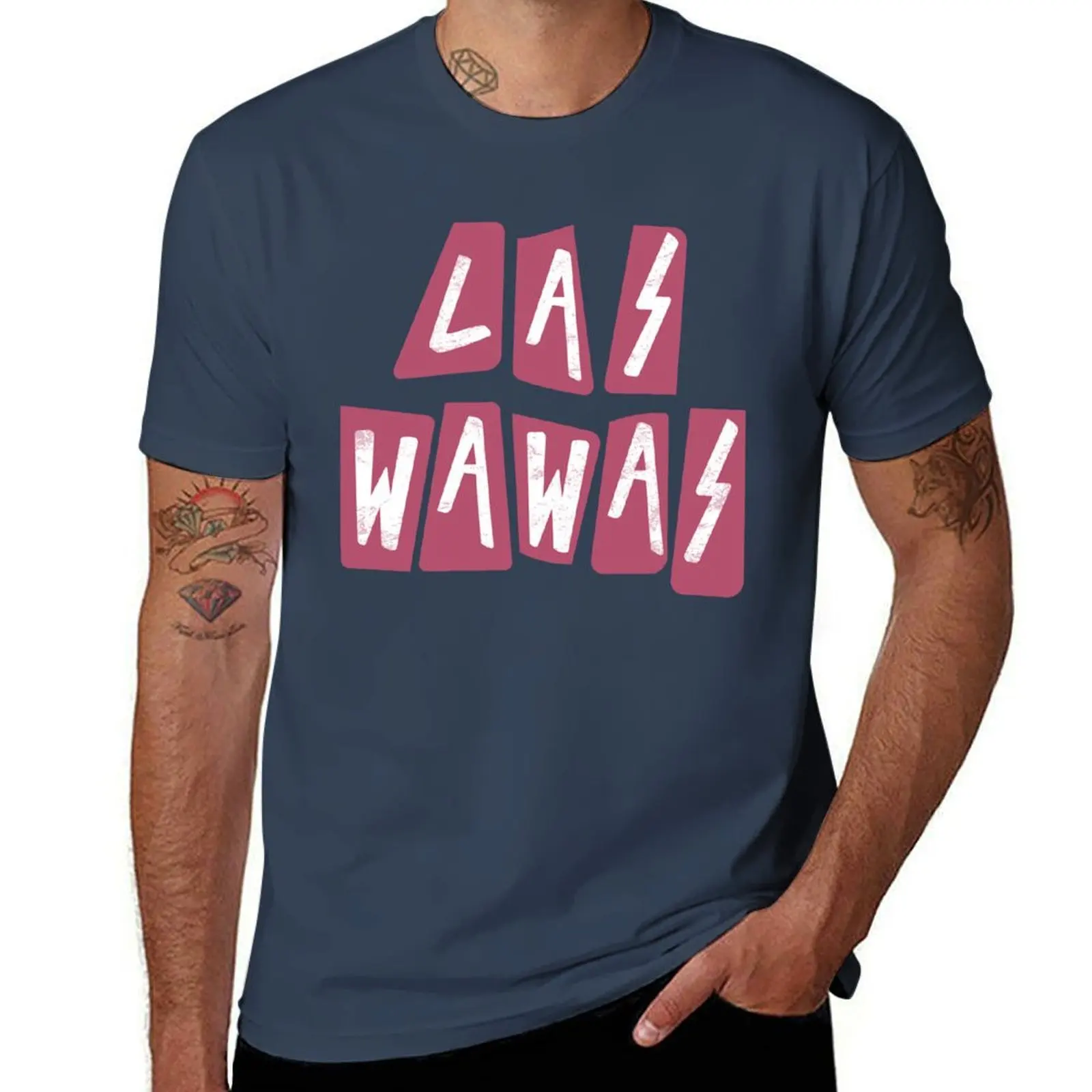 LAS WAWAS (THE WARNING) T-Shirt for a boy vintage anime shirt customs shirts graphic tee men