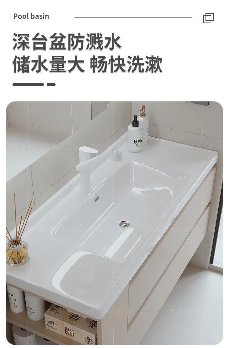 شبكة خزانة جانبية من السيراميك، حوض حمام متكامل، خزانة حمام، حوض غسيل مرحاض قابل للتخصيص