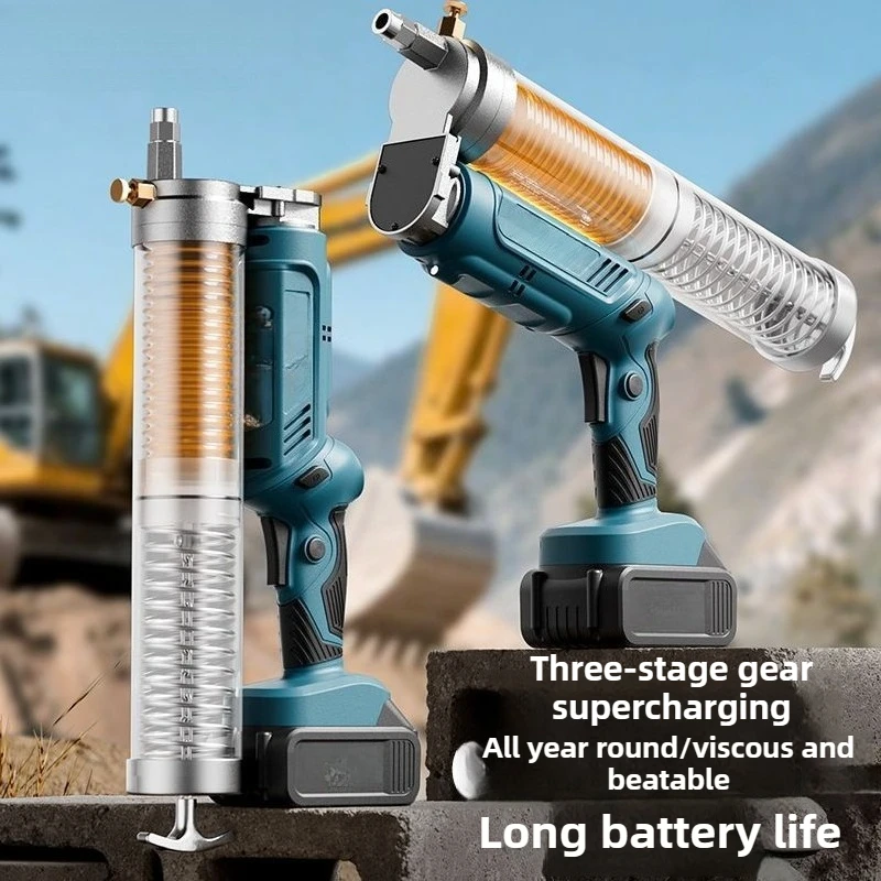 Für 18V Batteriepistolen Fettinjektor Batteriebetriebene Fettpresse Nägel Pistole Nietpistole Elektrisches Nietwerkzeug für den Haushalt