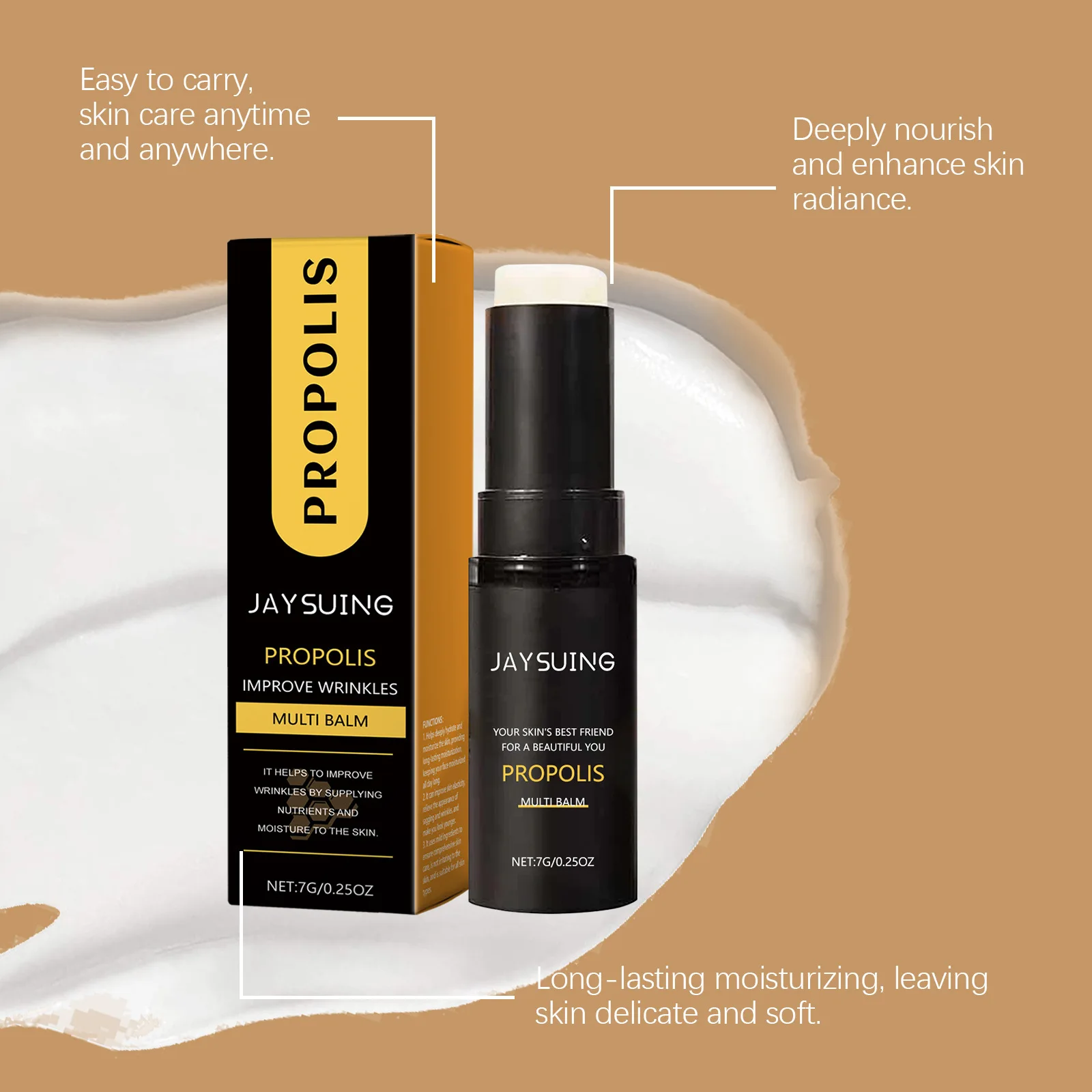 Propolis Firming Moisturizer Skin Anti-Wrinkle Moisturizer Rejuvenating Facial Moisturizer stick