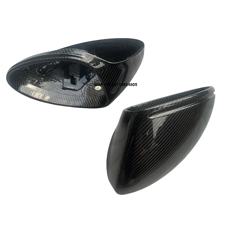 Suitable for 718 982 2016-2021 Dry Carbon Fiber Replacement OEM Style Side Door Mirror Cover
