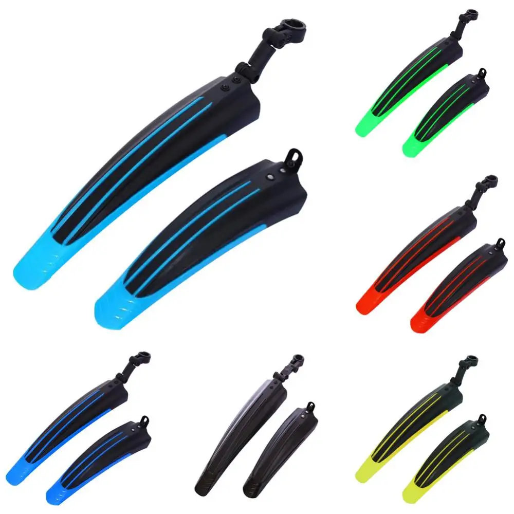 2 Pcs Bicycle Fenders Mountain Road Bike Mudguard Rear Mud Guard Wings MTB Bicycle Front Rear Mudguard Mountain Bike Fenders