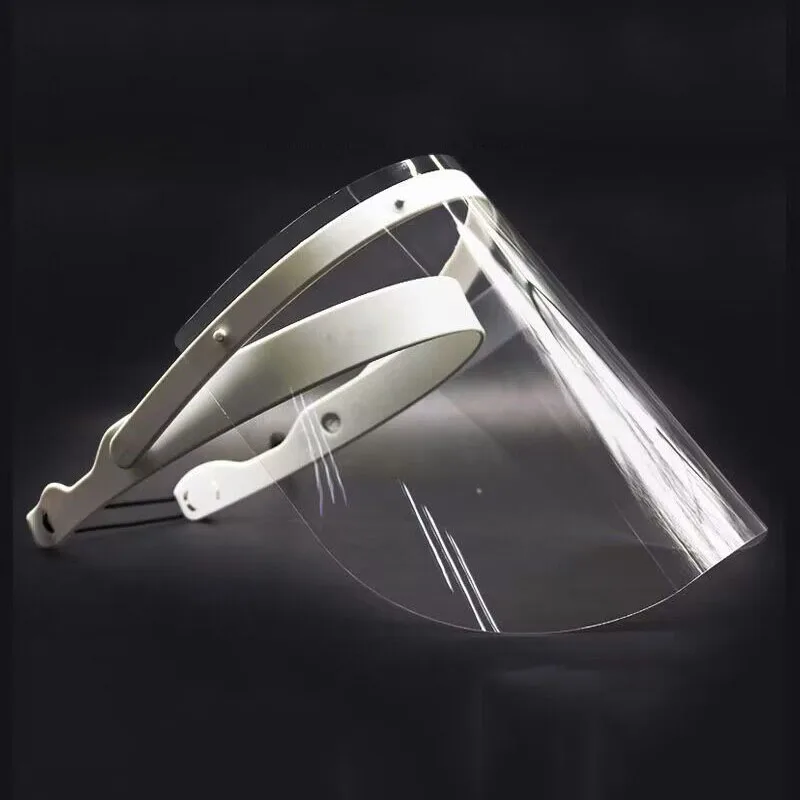 0528Adult transparent protective full face mask windproof dustproof mask anti-splash safety glasses mask face dent