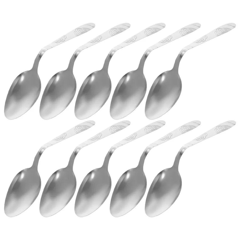 

10Pcs Bend Spoon Bending Magic Props Magician Tricks Close Performance Bend Spoon Props Trick Toy Trick Prop