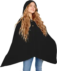EMF Blanket With hood EMF protection Wrap Poncho Radiation Protection Large Pregnancy Blanket, 5G Anti-Radiation WIFI Block