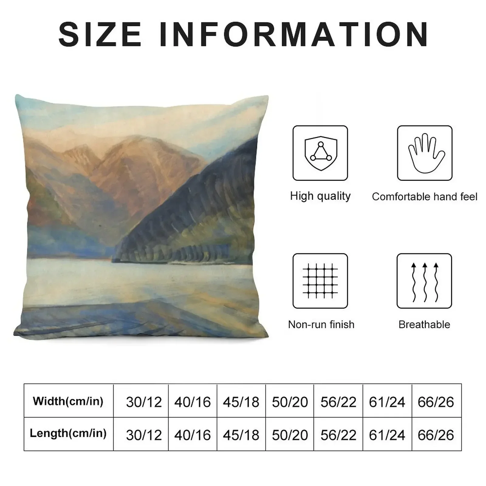 Coast Mountains by Emily Carr Throw Pillow anime girl Covers For Sofas Luxury Pillow Cover pillow