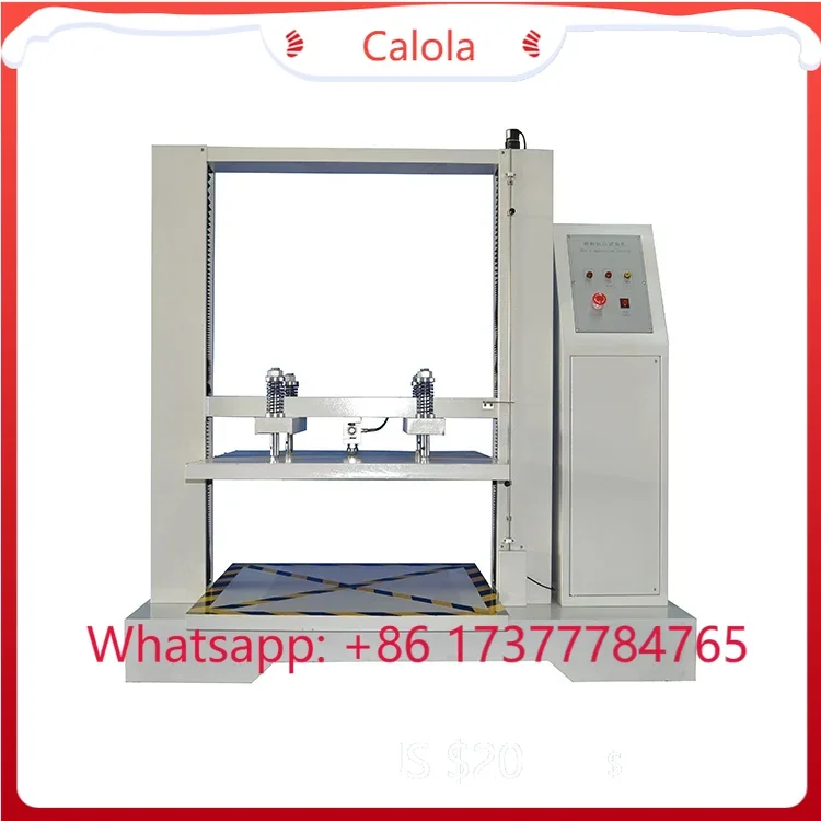 Carton Compression Strength Tester Servo Motor Box Compression Testing Machine
