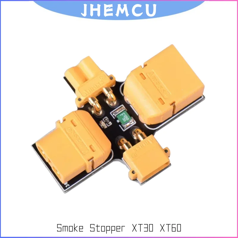 JHEMCU ควัน XT30 XT60 ชายหญิง 1-6S Self-healing ฟิวส์เครื่องมือทดสอบควันสําหรับรุ่น RC FPV Drone เรือ Pasrt