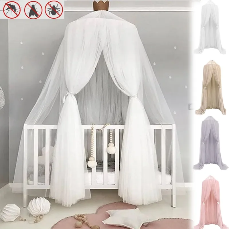 

7-layer Mesh Canopy Mosquito Net Bed Canopy Curtains Bedding Prevent Insects for Children's Room Decor Mosquiteras Mosquito Net