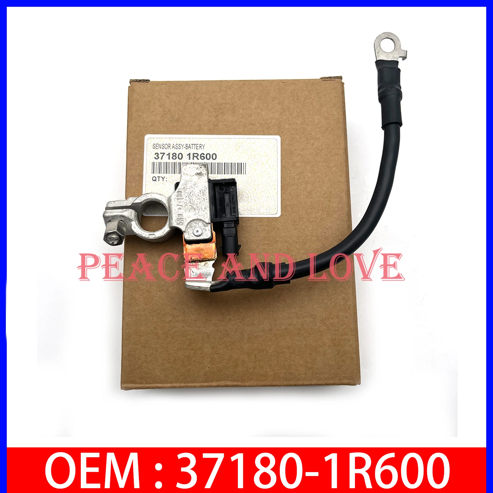 

37180-1R600 Battery Negative Sensor Cable For 11-17 Hyundai Accent 12-16 Veloster 371801R600