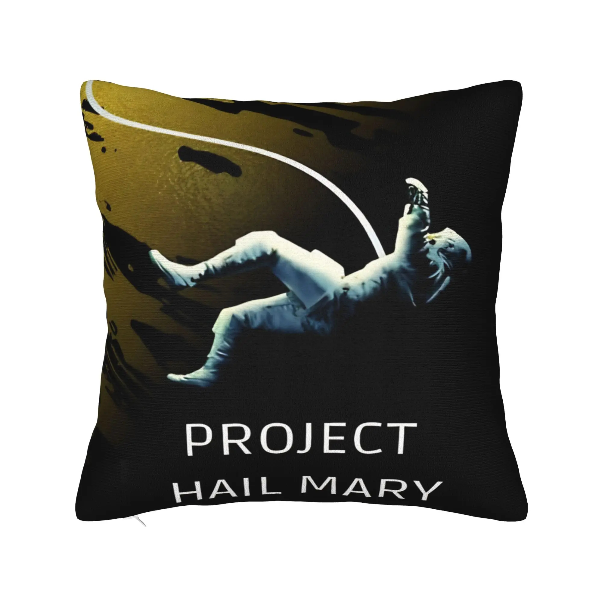 Pillow Cover Project Hail Mary  Kawaii Pillow Case For Sofa Couch Bed Living Room Pillowcases
