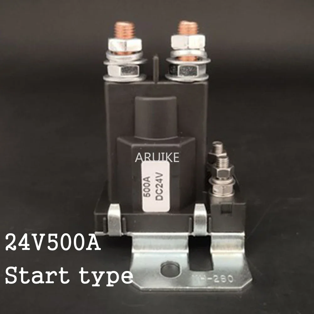 

4 Pin 500A Car Start Relay On/Off 12V/24V Auto High Power Switch Current for Forklift Engineering