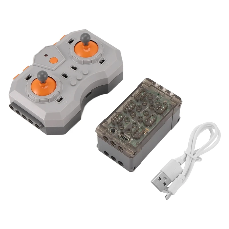 

Practical Technical Building Block Parts Electric Rechargeable Speed Remote Control MOC Modification Adjustable Speed