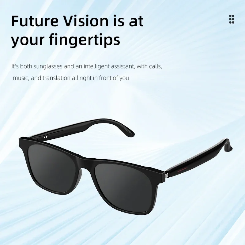 New Smart Audio Bluetooth Glasses Blue Light Color Change Sunglasses  Polarized Anti Blue Light LensIntelligent