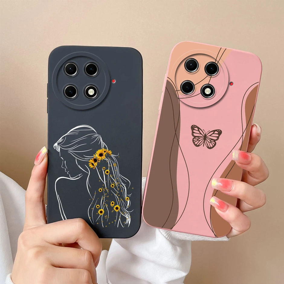 Case For Tecno Camon 30S Pro Pretty Sweet Girls Silicone Soft Protective Cover For TecnoCamon30S 30SPro Ultrathin Fundas Bumper