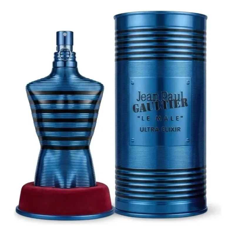 Original French Perfumes Jean Paul Gaultier Le Male Elixir Eau de Parfum Spray 4.2 Ounce Premium Men's Intense Oriental Fougere Parfum Pheromones Cologne 125ml Portable Lasting Lavender Mint Vanilla Benzoin Honey Fragrance for Night Out Dates & Parties view 5