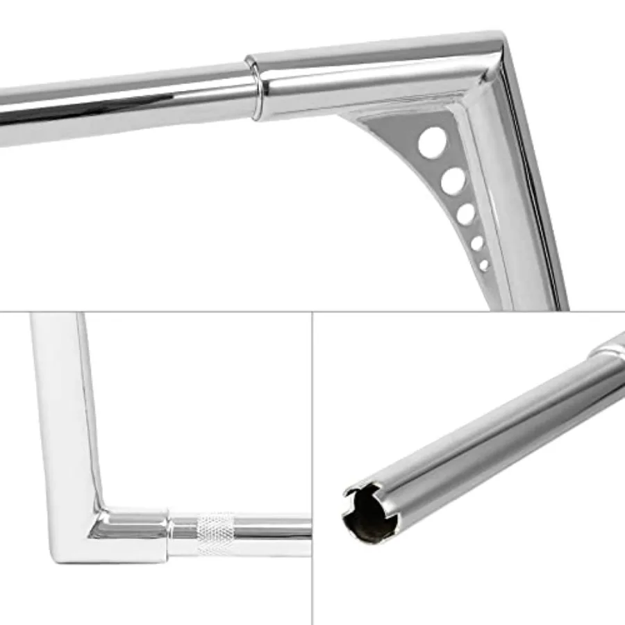 شماعة قرد عتيقة 18 مقود مرتفع للدراجات النارية المخصصة Harley Sportster Heritage Softail Low Rider Street Bob 1 1 4 مقبض