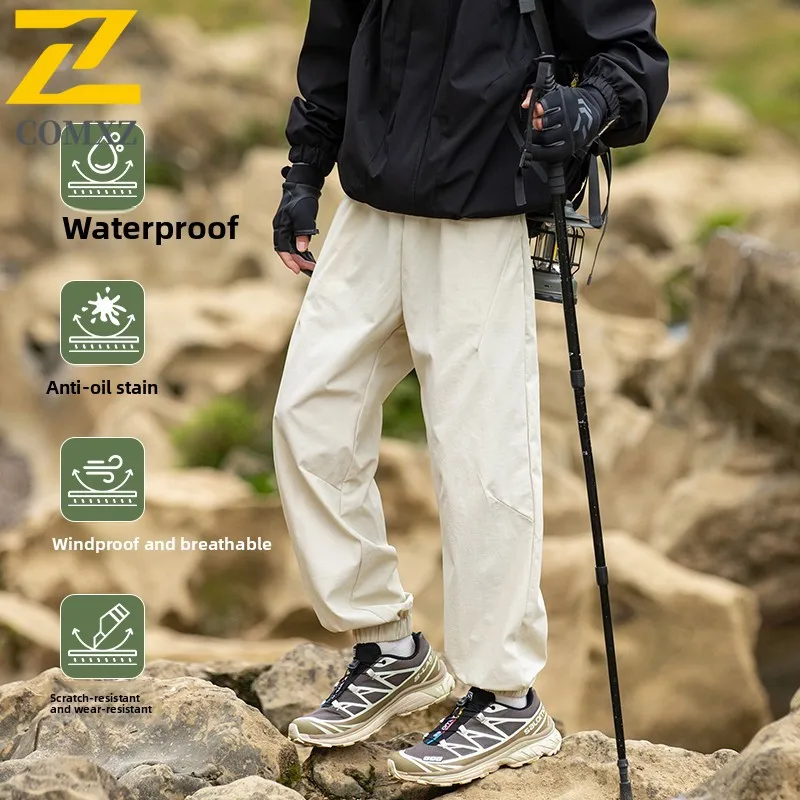 Men's Cargo Trousers 2025 New Autumn Relaxed Street Workwear Trousers Utility Camping Adventure Comfort Breathable Pants